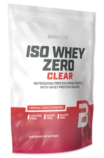 BioTech Iso Whey Zero Clear 1000g Red Berry