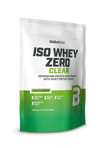 BioTech Iso Whey Zero Clear 454g Lime