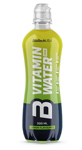 BioTech Vitamin Water Zero 6 x 500ml Lemon