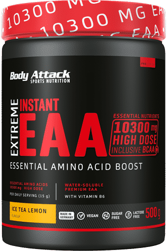 Body Attack Extreme Instant EAA - 500g Lemon