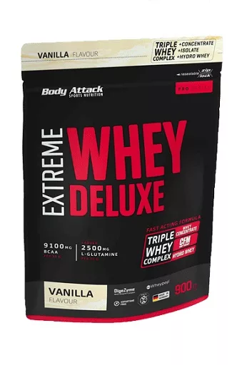 Body Attack Extreme Whey Deluxe 900g Banana Cream