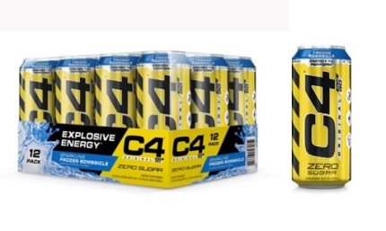 Cellucor C4 Carbonated 12x500ml Purple Frost