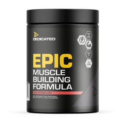 Dedicated EPIC Muscle Building Formula 425g Orange