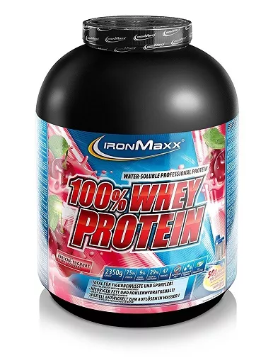 IronMaxx 100% Whey Protein - 2350g Cassis Yogurt