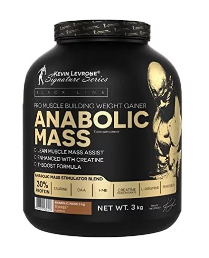 Kevin Levrone Anabolic Mass 3kg Toffee *NEW