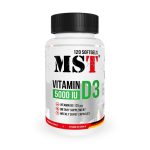MST - Vitamin D3 5000IU 120 Softgels