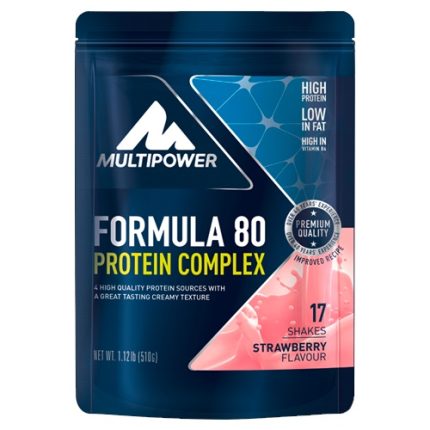 Multipower Formula 80 Protein Complex 510g Haselnuss
