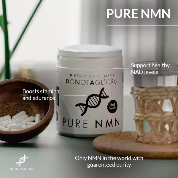 Unsere NMN-Packung – eine Quelle der Reinheit und Kraft, verpackt in 60 Kapseln, um deine Gesundheit und Vitalität zu fördern.